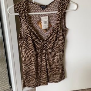 Women’s Polka Dot Sleeveless Top—Made in USA